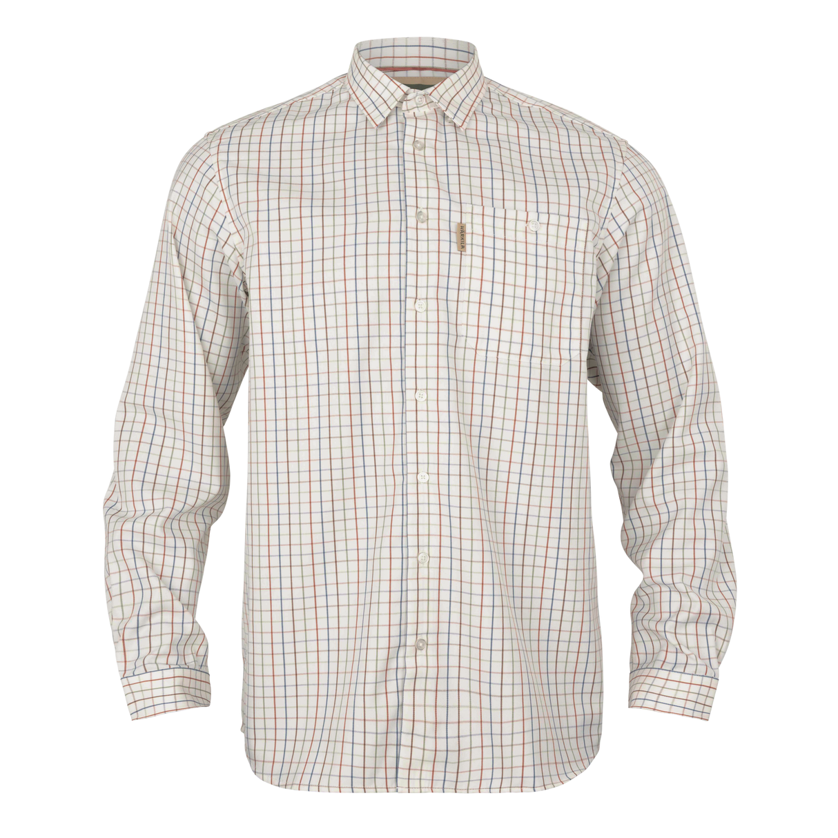 Haywood uldblanding L/S skjorte - Arabian spice check - Härkila
