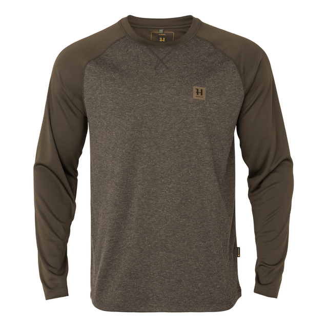 Kodiak CleverWool L/S t-shirt - Dark hunting green - Härkila