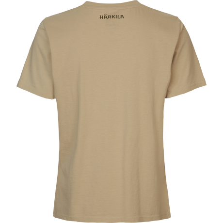 Härkila Stag Badge S/S T-shirt W Sand - Härkila