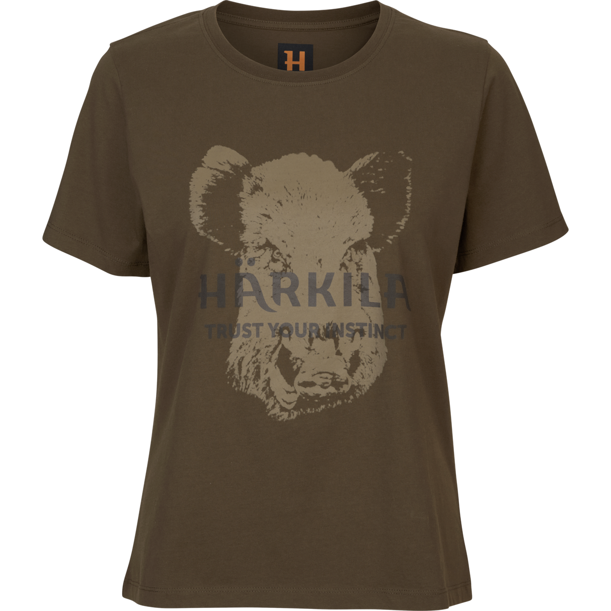 Härkila Wildboar S/S T-shirt W Willow green - Härkila