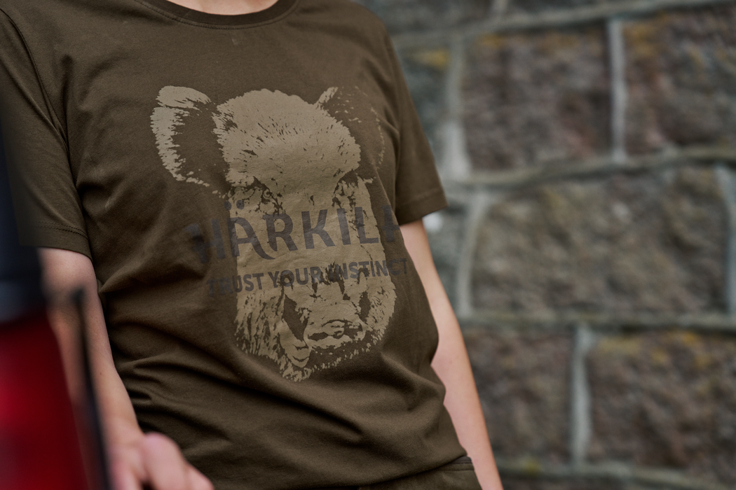 Härkila Wildboar S/S T-shirt W Willow green - Härkila