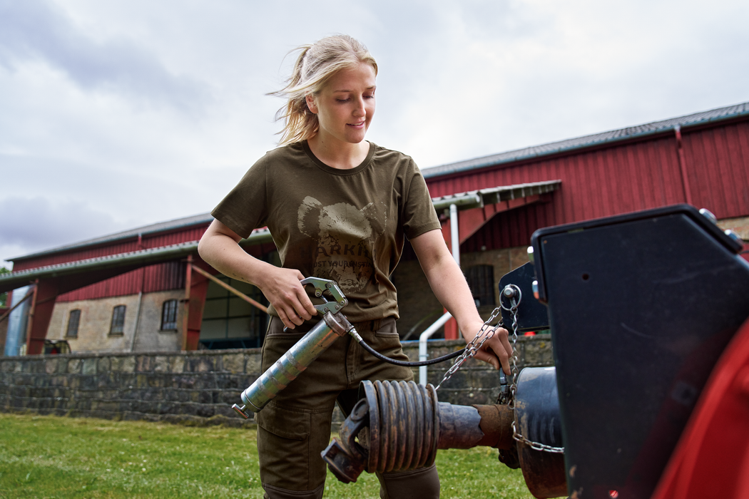 Härkila Wildboar S/S T-shirt W Willow green - Härkila
