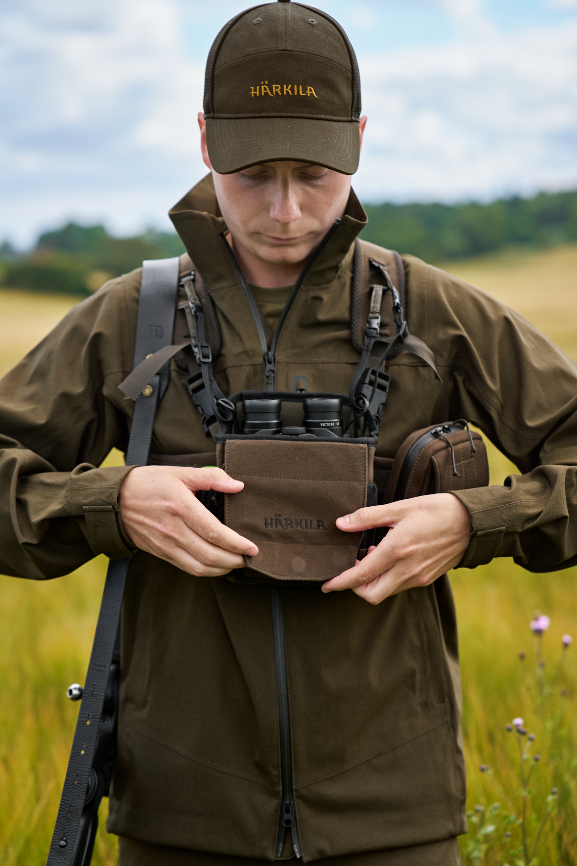 Härkila Bino Harness Dark willow green - Härkila