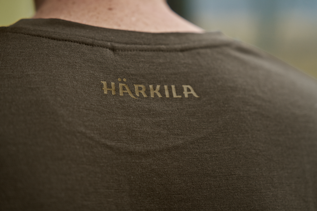 Härkila Game S/S T-Shirt - Willow green stag