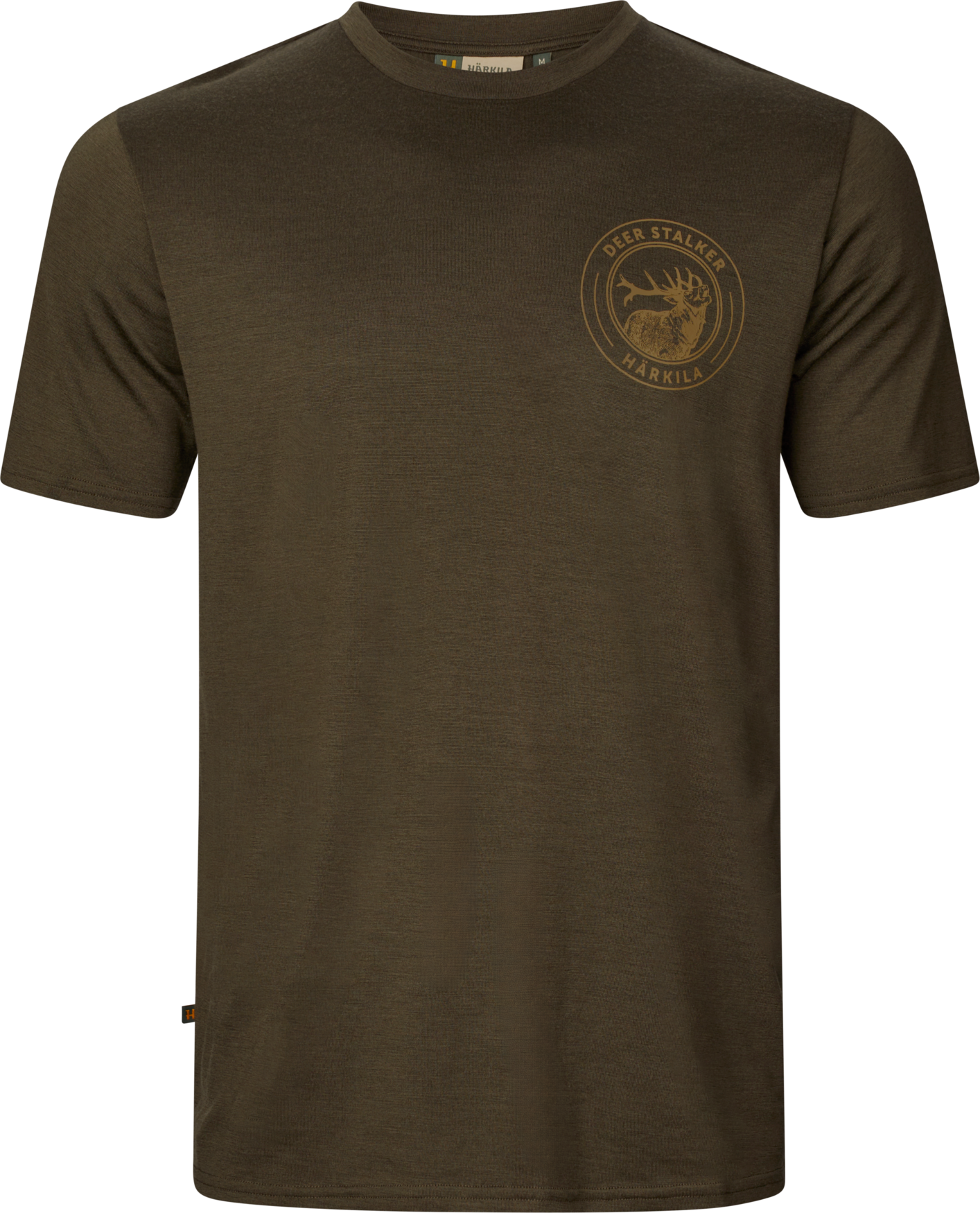 Härkila Game S/S T-Shirt - Willow green stag
