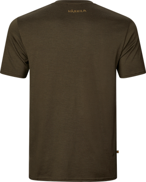 Härkila Game S/S T-Shirt - Willow green stag