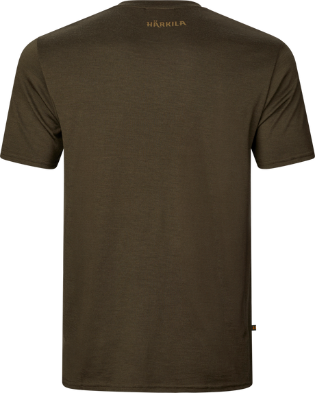Härkila Game S/S T-Shirt - Willow green stag