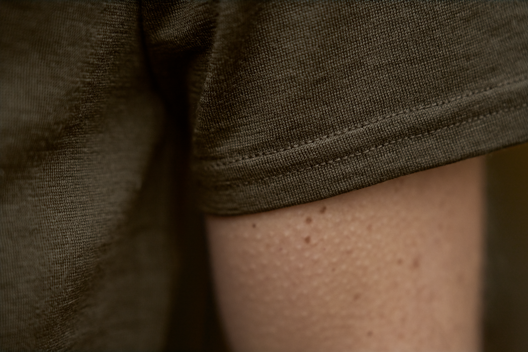 Härkila Game S/S T-Shirt - Willow green moose