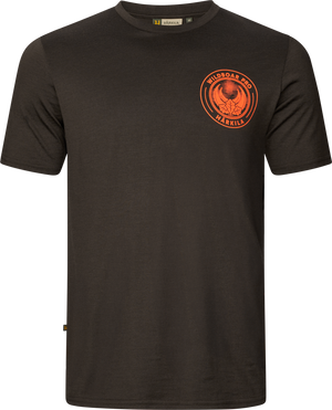 Härkila Game S/S T-Shirt - Shadow brown wildboar