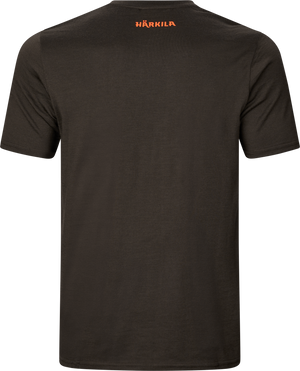 Härkila Game S/S T-Shirt - Shadow brown wildboar