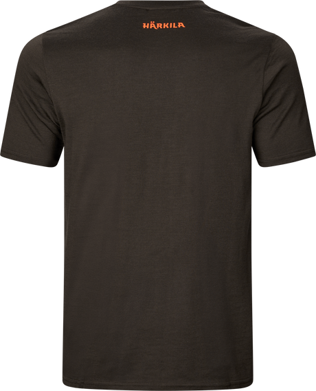 Härkila Game S/S T-Shirt - Shadow brown wildboar