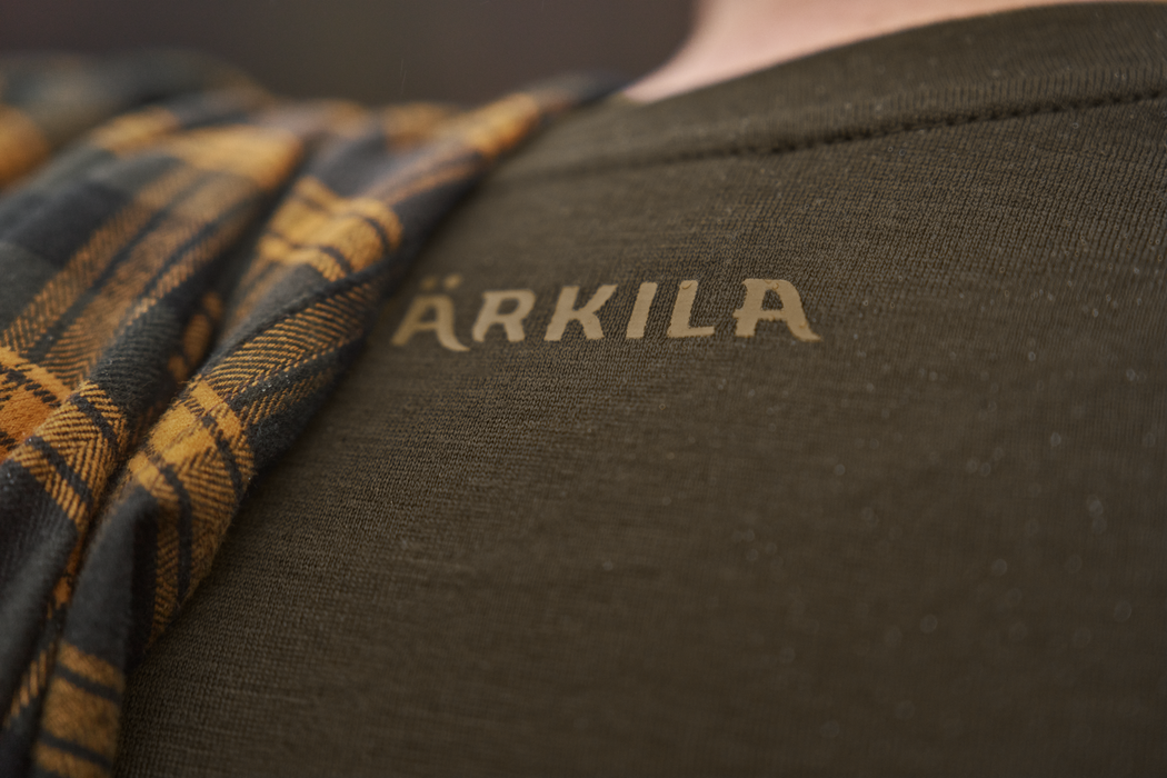 Härkila Game L/S T-Shirt - Willow green stag