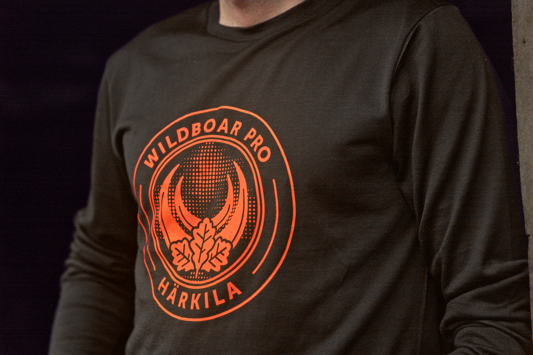 Härkila Game L/S T-Shirt - Shadow brown wildboar