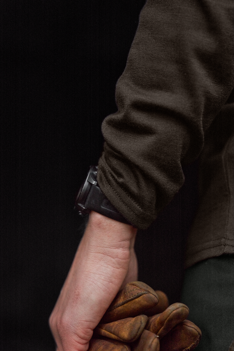 Härkila Game L/S T-Shirt - Shadow brown wildboar