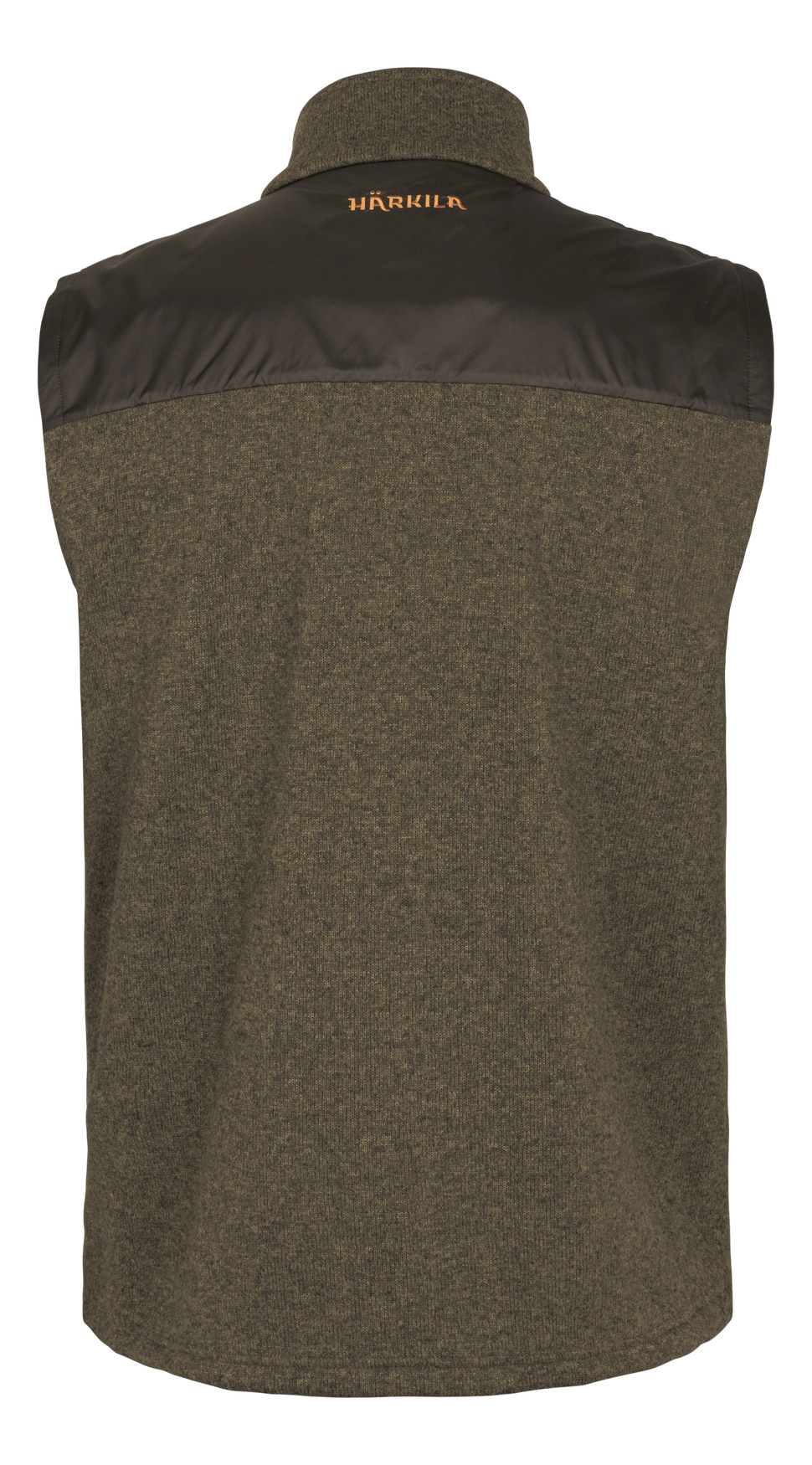 Härkila Kalix fleece vest - Willow green/Shadow brown - Härkila
