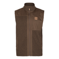 Härkila Kalix fleece vest - Dark earth - Härkila