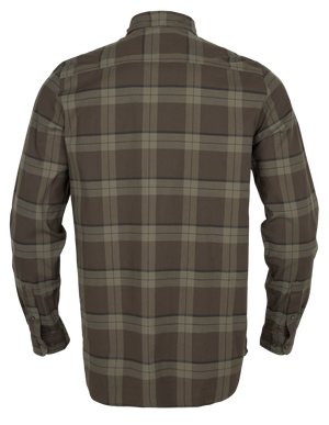 Härkila Fjell L/S skjorte - Green check - Härkila