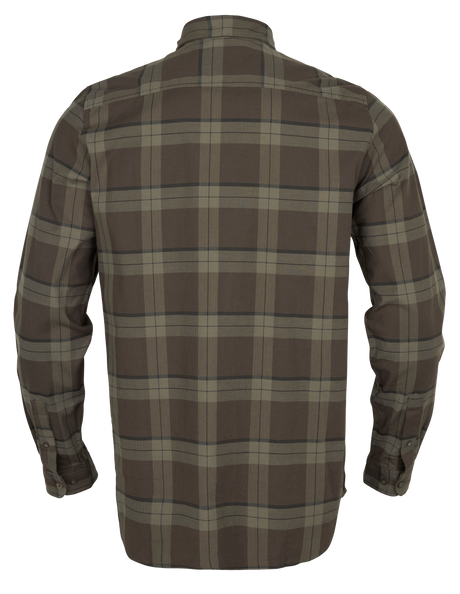 Härkila Fjell L/S skjorte - Green check - Härkila