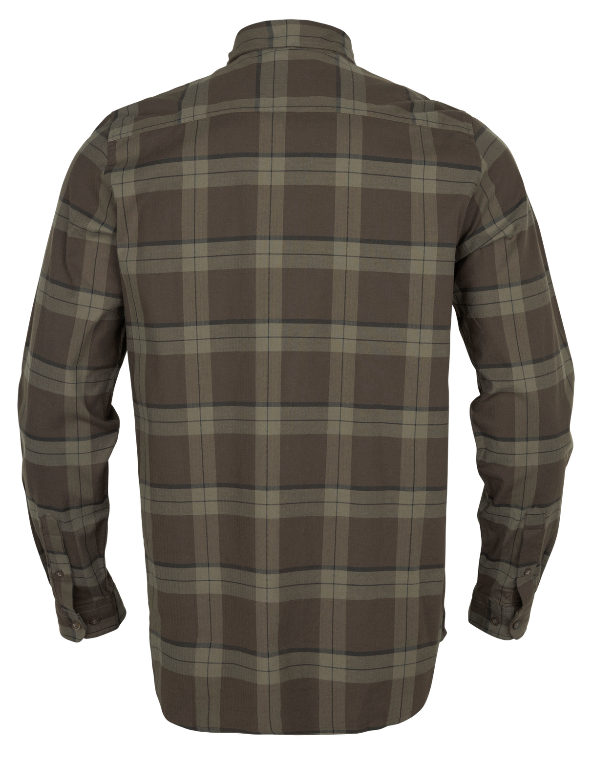Härkila Fjell L/S skjorte - Green check - Härkila