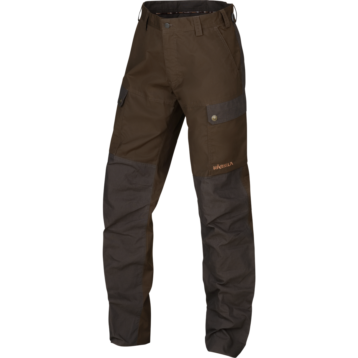 Asmund bukser - Willow green/Shadow brown - Härkila
