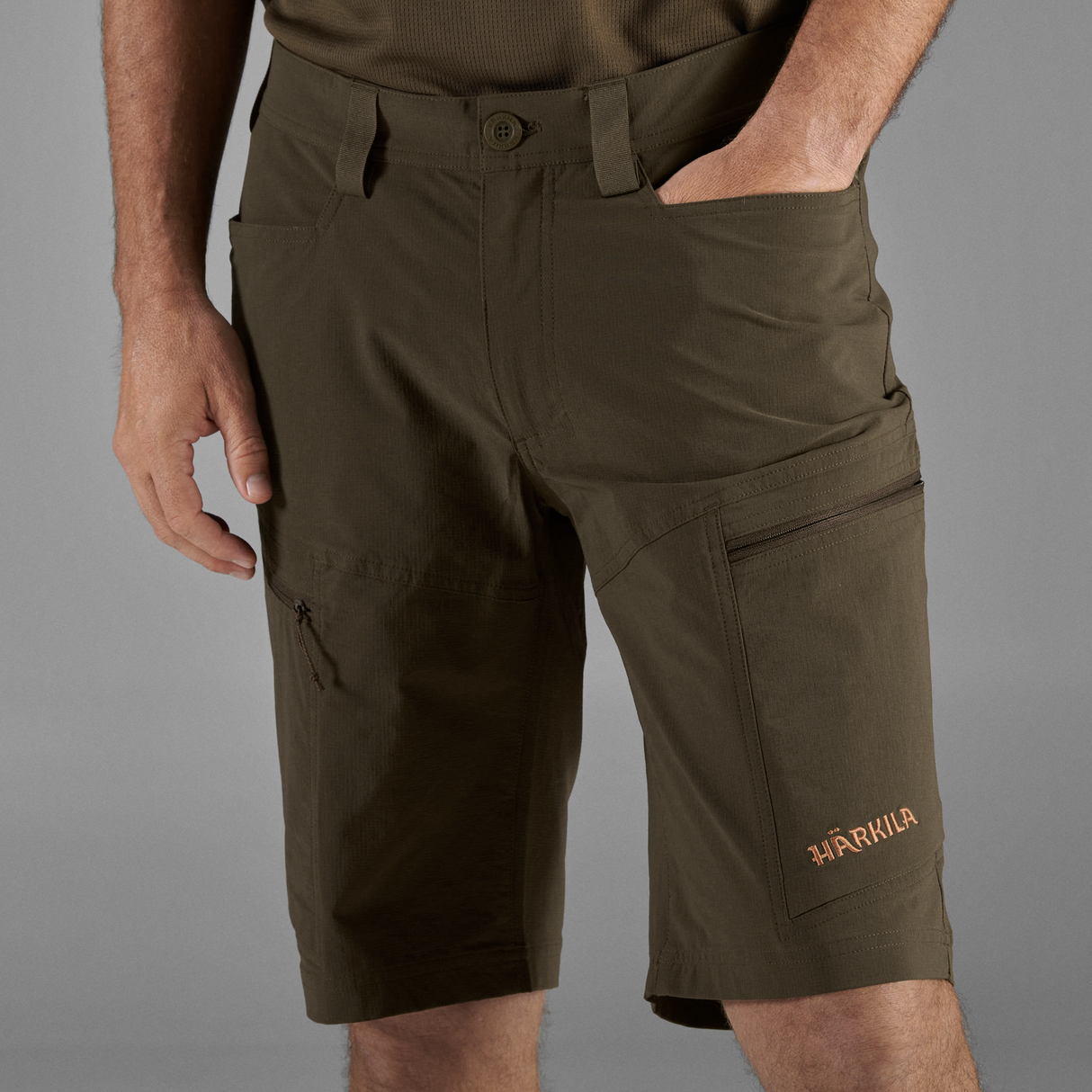Trail shorts Willow green - Härkila