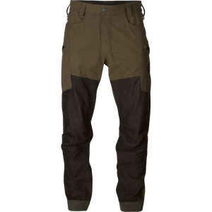 Driven Hunt HWS leather bukser Willow green/Shadow brown - Härkila