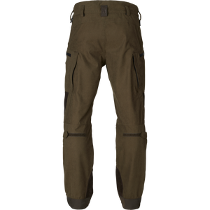 Driven Hunt HWS leather bukser Willow green/Shadow brown - Härkila