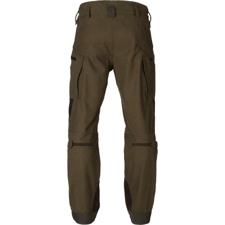 Driven Hunt HWS leather bukser Willow green/Shadow brown - Härkila