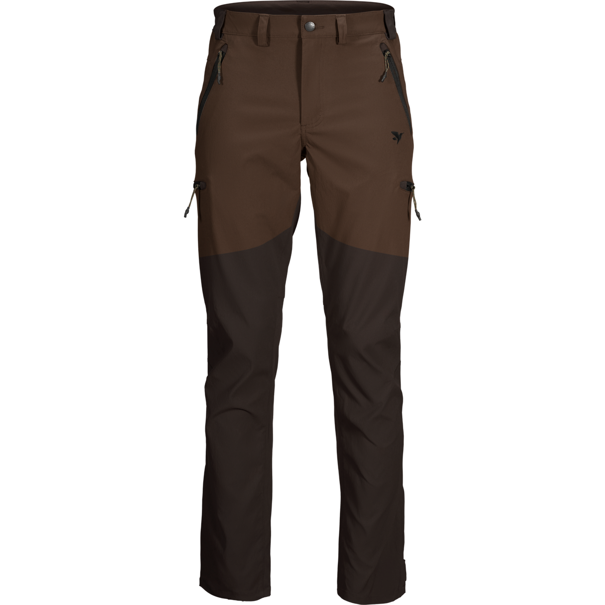 Outdoor stretch bukser - Pinecone/Dark brown - Seeland