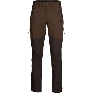 Outdoor stretch bukser - Pinecone/Dark brown - Seeland
