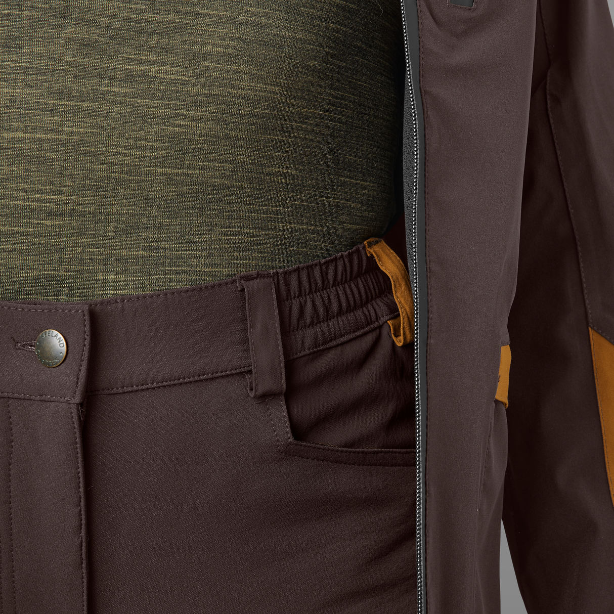 Dog Active bukser Women - Dark brown - Seeland