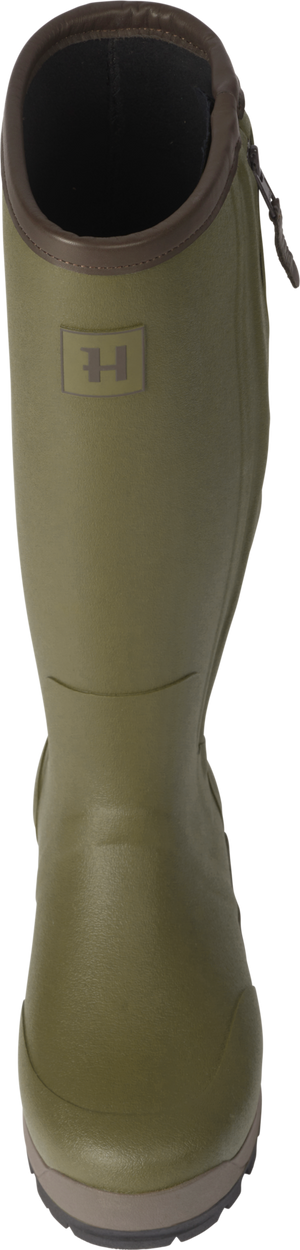 Forester Zip Gummistøvle - Dark olive