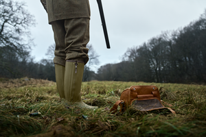 Forester Zip Gummistøvle - Dark olive