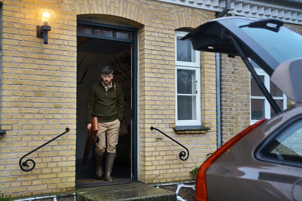 Forester Gusset Gummistøvle - Dark willow green