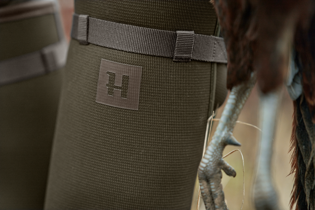 Forester Textile Gummistøvle - Willow green/Deep brown