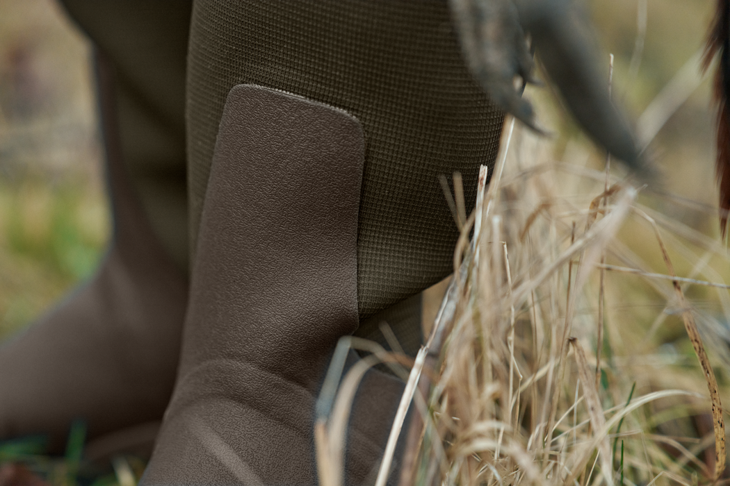 Forester Textile Gummistøvle - Willow green/Deep brown