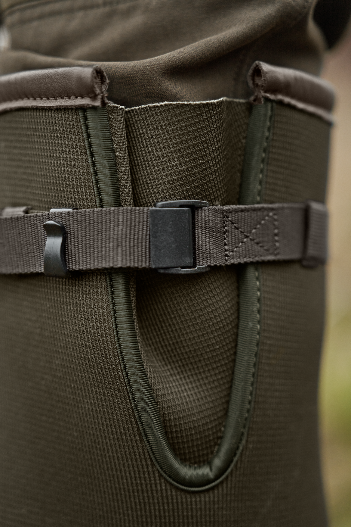 Forester Textile Gummistøvle - Willow green/Deep brown