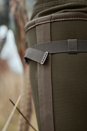 Forester Textile Gummistøvle - Willow green/Deep brown