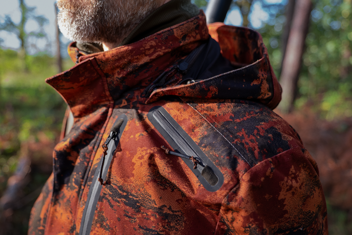 Forest Hunter GTX camo lang jakke - AXIS MSP®Autumn orange  - Härkila