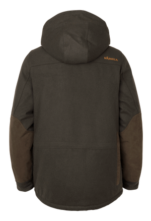 Kodiak CleverWool HSP isoleret jakke - Dark hunting green/Shadow brown - Härkila