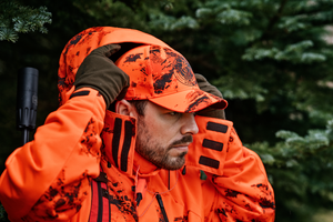 Wildboar Pro Blaze camo HWS isoleret jakke - AXIS MSP®CE orange - Härkila