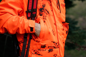 Wildboar Pro Blaze camo HWS isoleret jakke - AXIS MSP®CE orange - Härkila