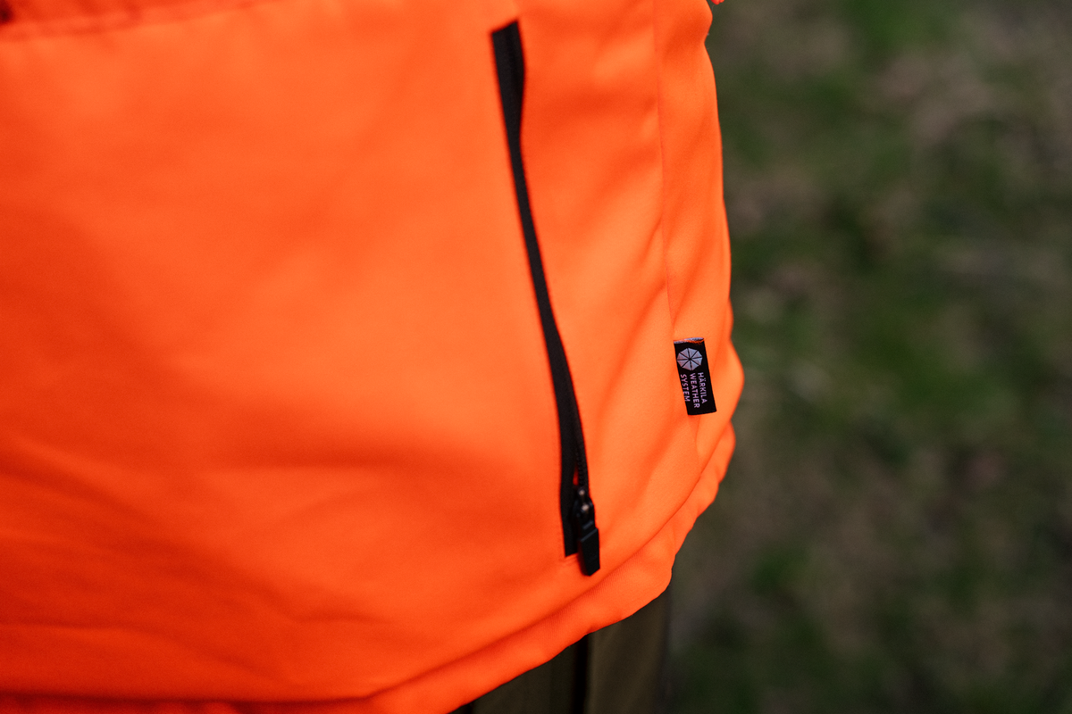 Wildboar Pro Blaze camo HWS isoleret jakke - AXIS MSP®CE orange - Härkila
