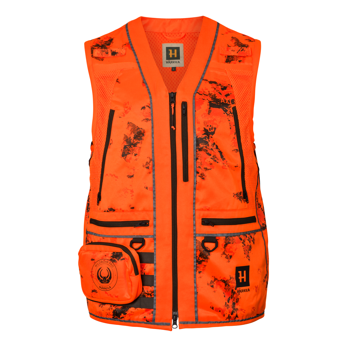 Wildboar Pro Blaze camo-vest - AXIS MSP®CE orange - Härkila