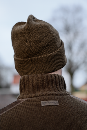 Annaboda WSP strikket hue Willow green