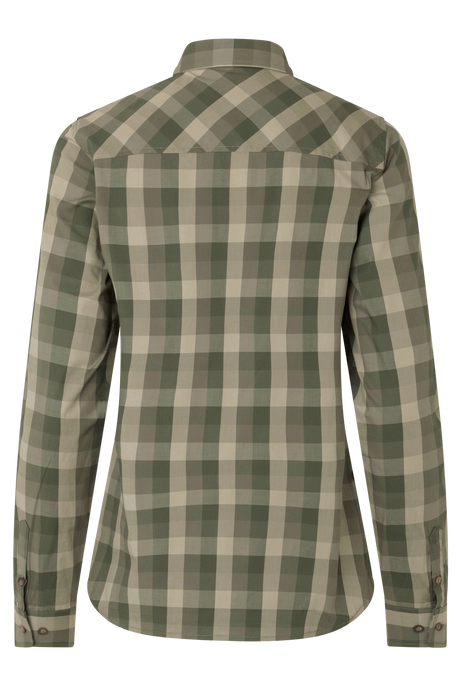 Akeena L/S skjorte W - Forest night check - Härkila