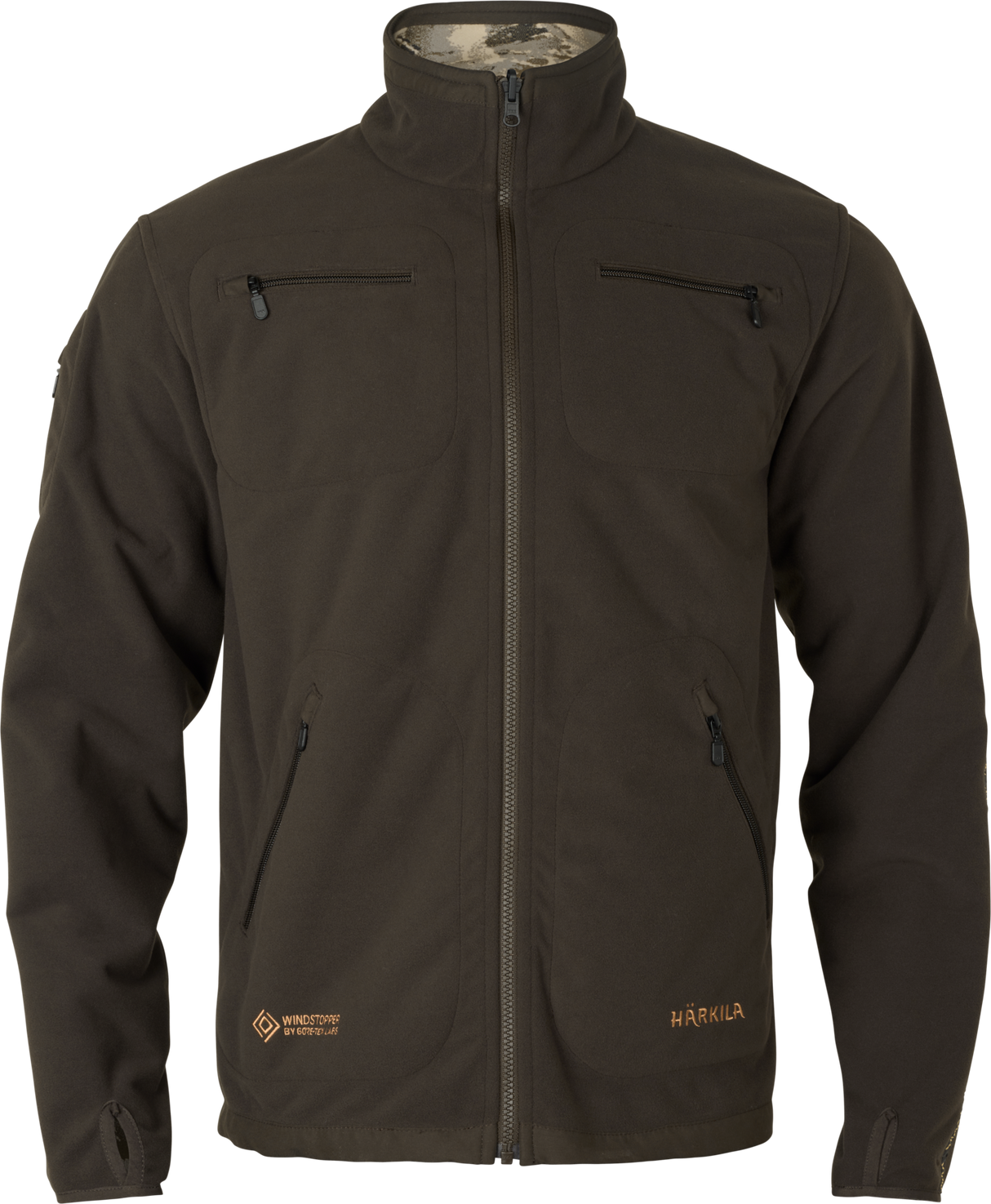 Kamko Mountain WSP Reversible Fleecejakke - AXIS MSP®Mountain/Shadow brown