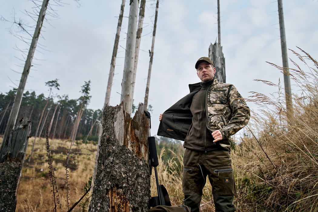 Kamko Mountain WSP Reversible Fleecejakke - AXIS MSP®Mountain/Shadow brown