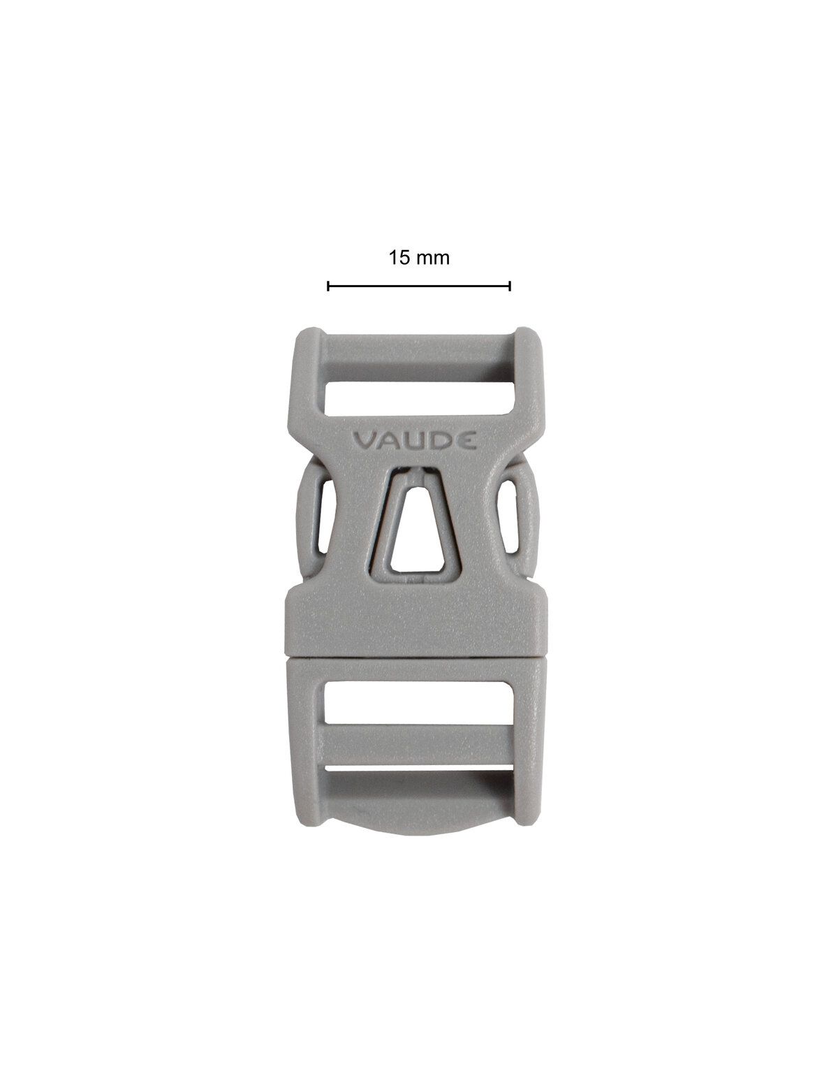 Steckschnalle 15 mm Single Adjust - Vaude
