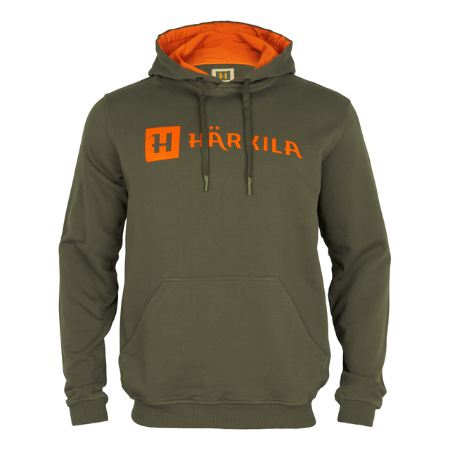 Härkila Identity Hoodie - Grape leaf/Mandarin orange - Härkila